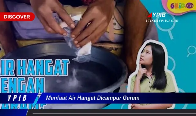 manfaat air hangat dicampur garam