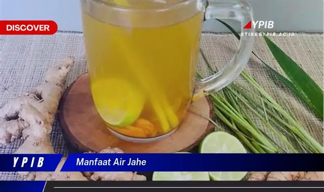 manfaat air jahe