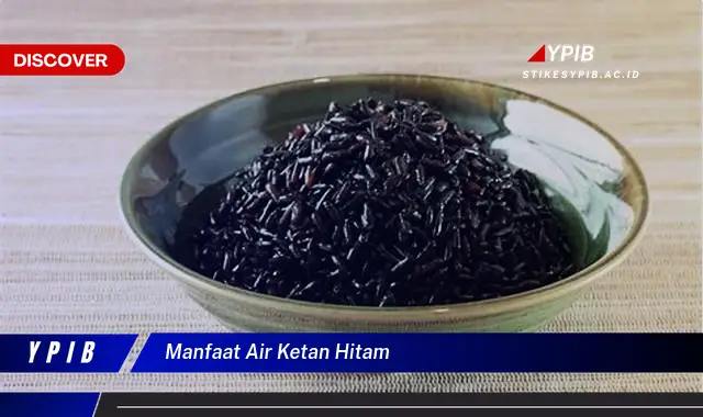 manfaat air ketan hitam