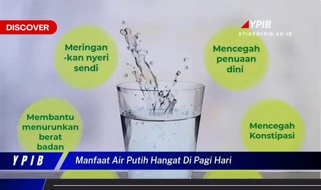 manfaat air putih hangat di pagi hari