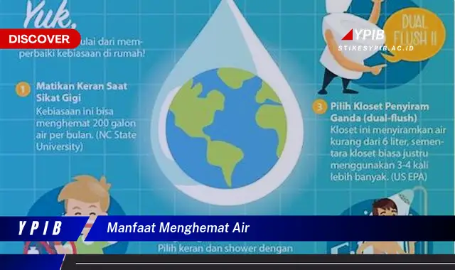 manfaat menghemat air