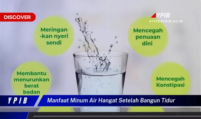 manfaat minum air hangat setelah bangun tidur