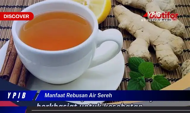 manfaat rebusan air sereh