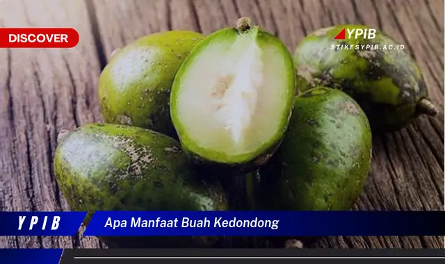 apa manfaat buah kedondong