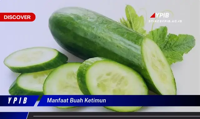 manfaat buah ketimun