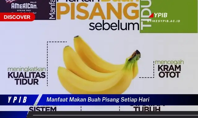 manfaat makan buah pisang setiap hari