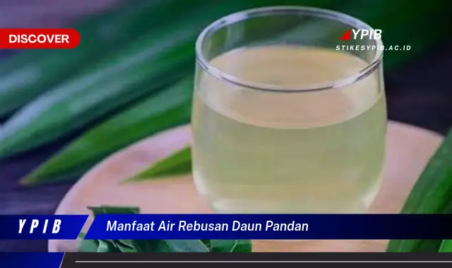 Ketahui 7 Manfaat Ajaib Air Rebusan Daun Pandan