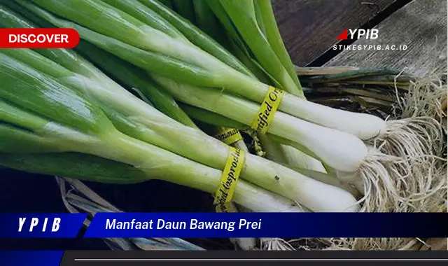 Ketahui 10 Manfaat Daun Bawang Prei untuk Kesehatan Tubuh Anda