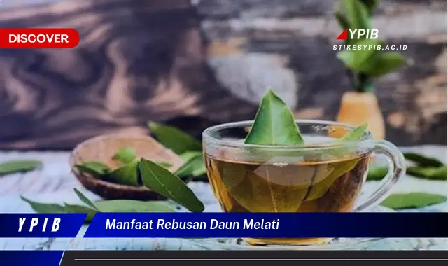 manfaat rebusan daun melati