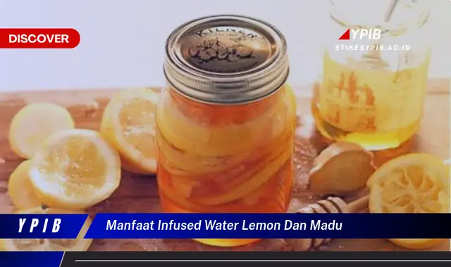 manfaat infused water lemon dan madu