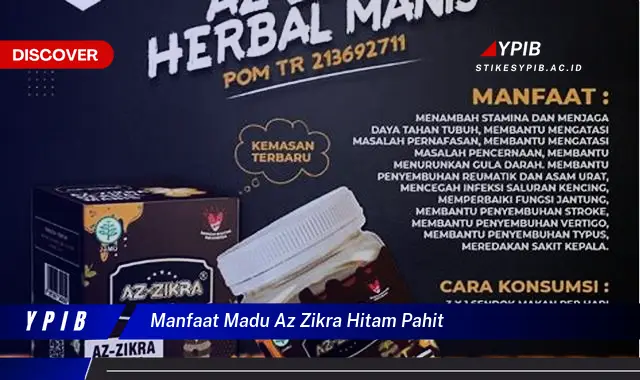 manfaat madu az zikra hitam pahit