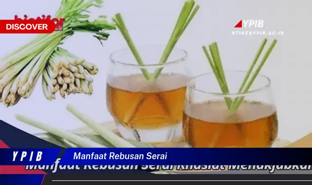 manfaat rebusan serai