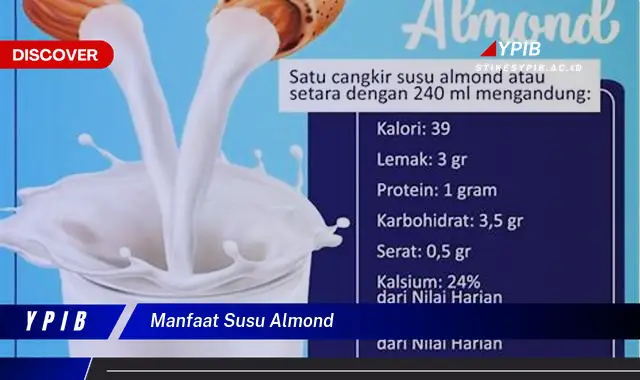 manfaat susu almond