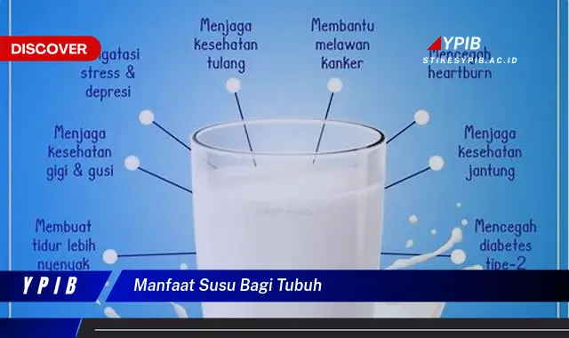 manfaat susu bagi tubuh