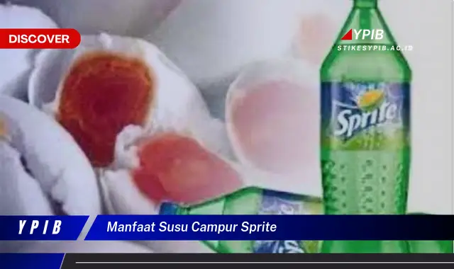 manfaat susu campur sprite