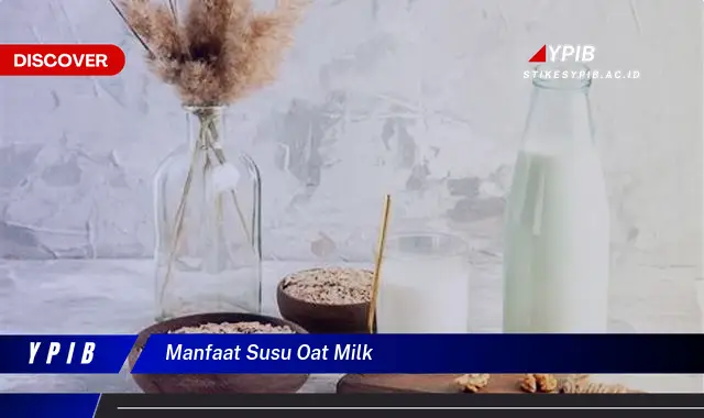 manfaat susu oat milk