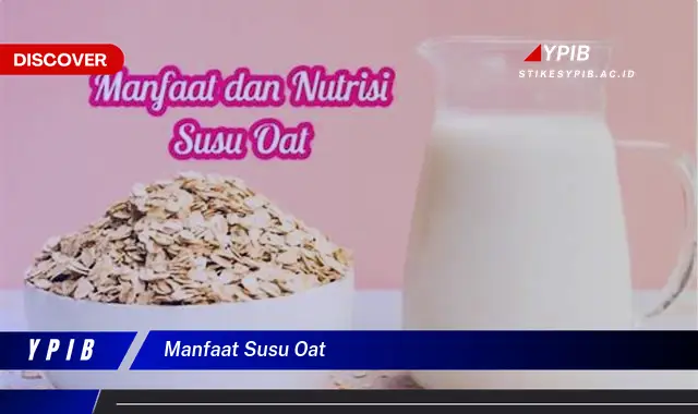 manfaat susu oat