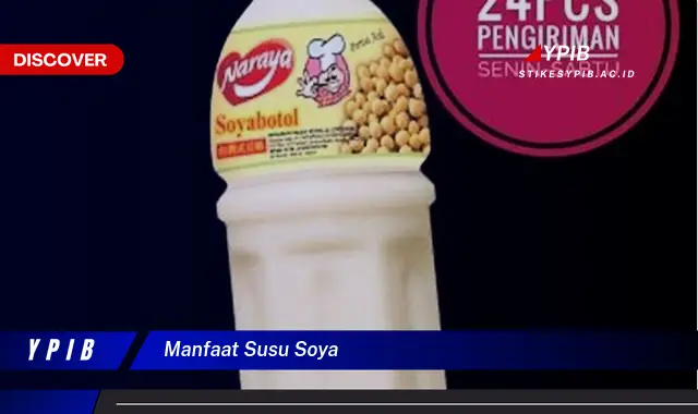 manfaat susu soya