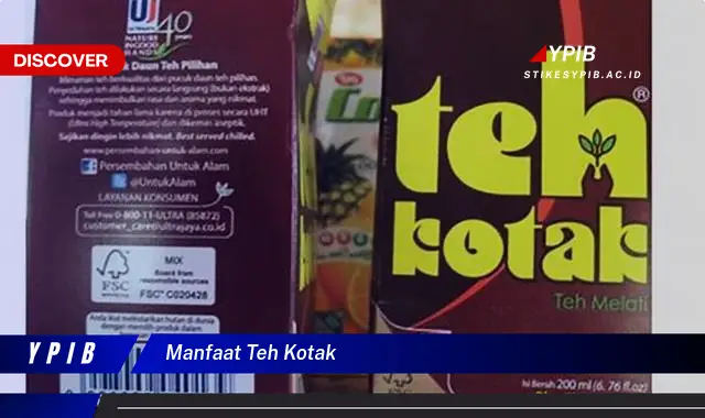 manfaat teh kotak
