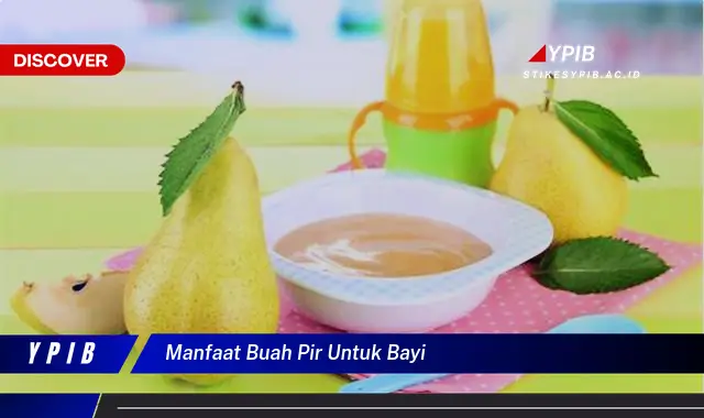 manfaat buah pir untuk bayi