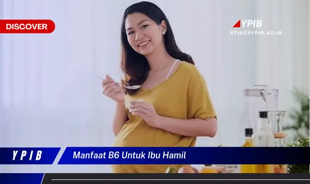 manfaat b6 untuk ibu hamil