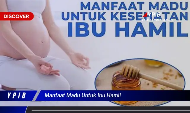 manfaat madu untuk ibu hamil