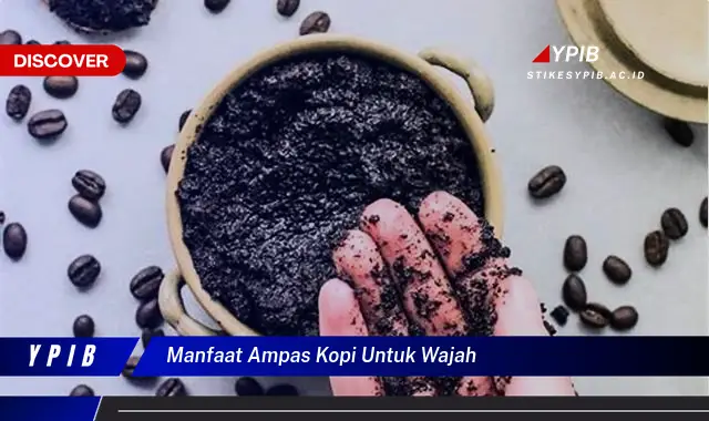 manfaat ampas kopi untuk wajah