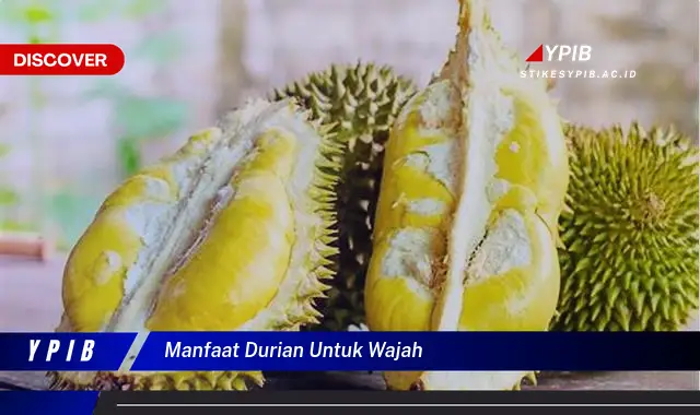 manfaat durian untuk wajah